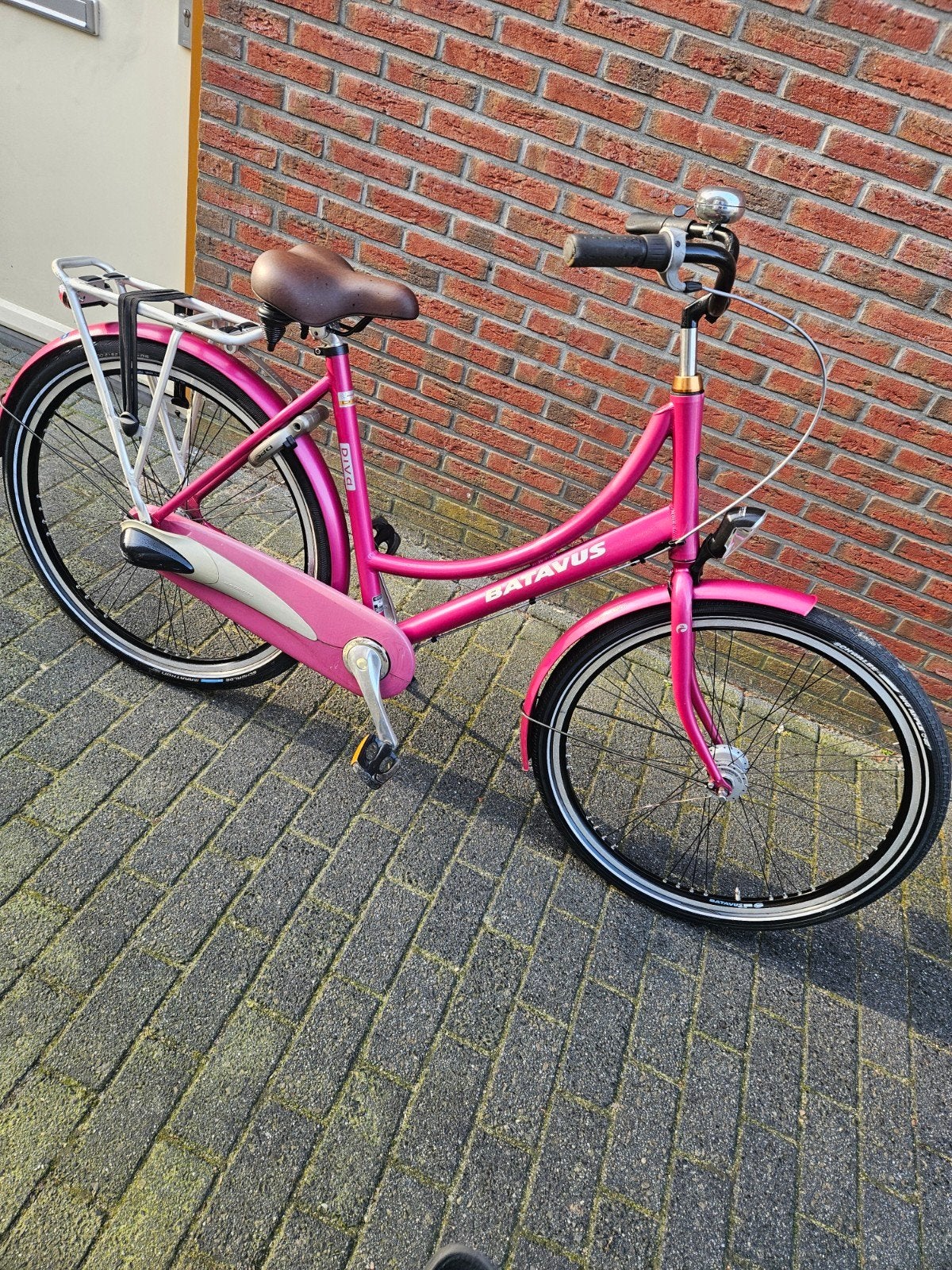 batavus damesfiets transportfiets, Minder dan 10 versnellingen, 53 tot 56 cm, Batavus, Ophalen of Verzenden