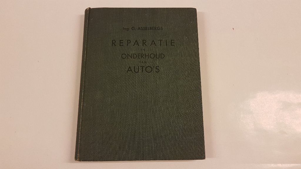 Boek Autotechniek van Asselbergs 1950, Ophalen of Verzenden, Zo goed als nieuw