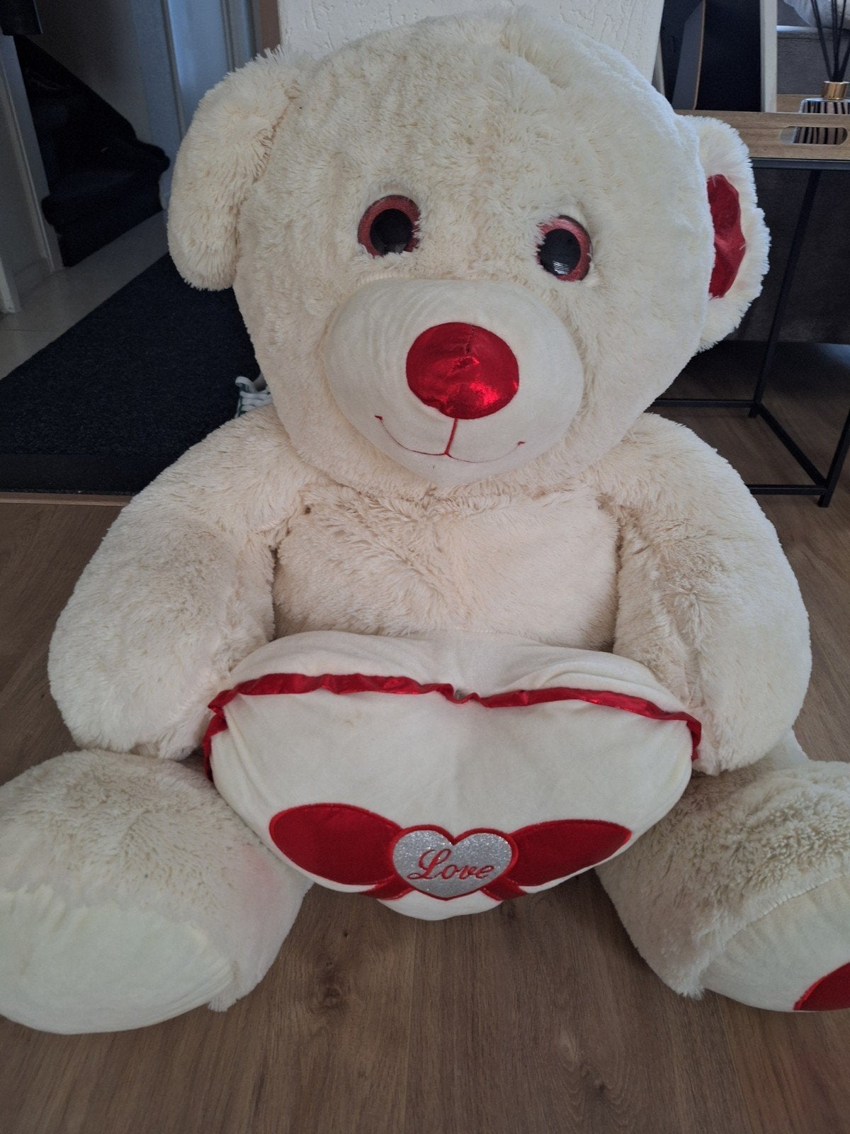 Grote Beer, Verzamelen, Beren en Cherished Teddies, Ophalen, Zo goed als nieuw, Stoffen beer, Overige merken