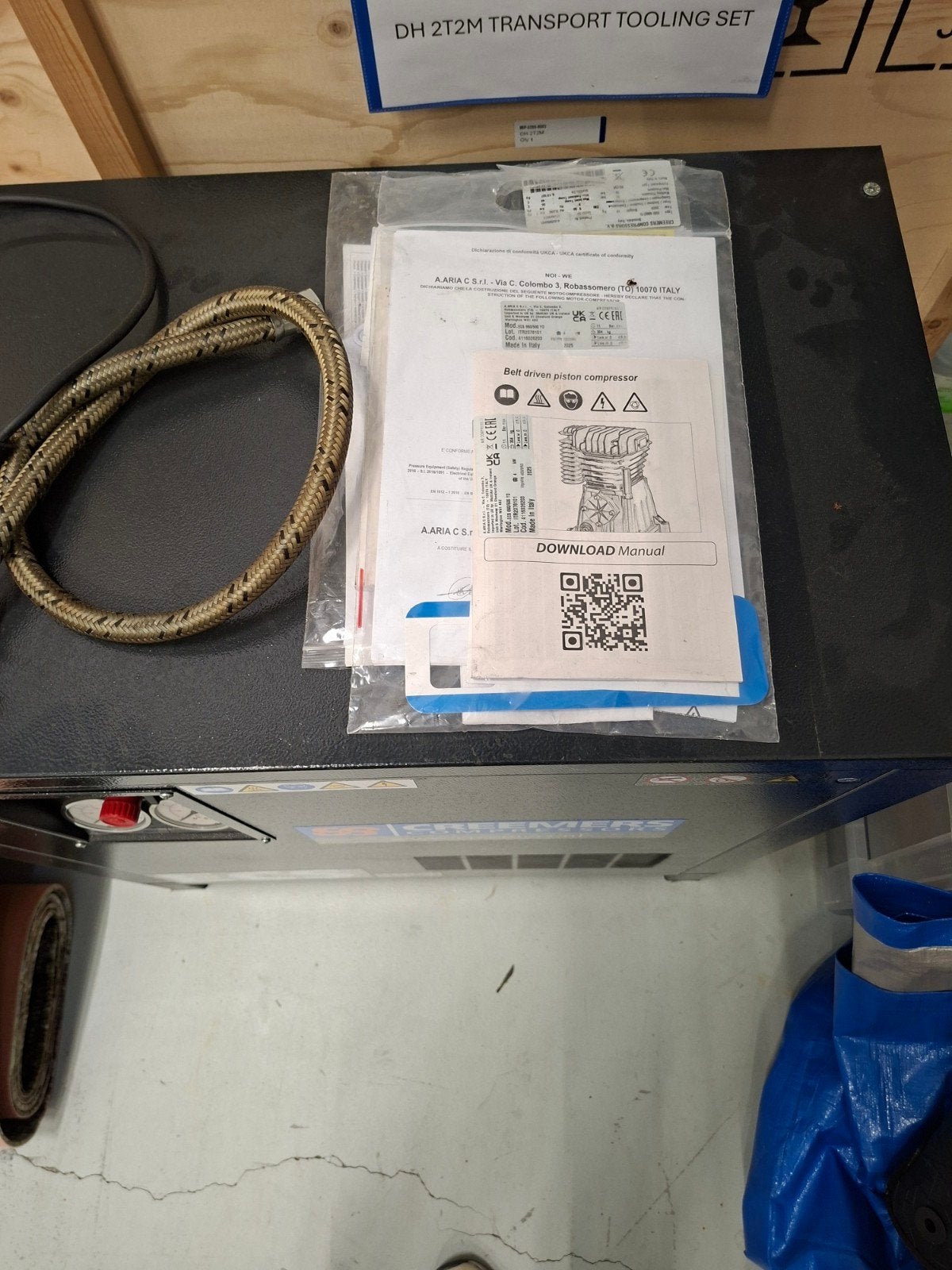 Creemers ECS HP 3 Compressor - Zo goed als nieuw, Ophalen
