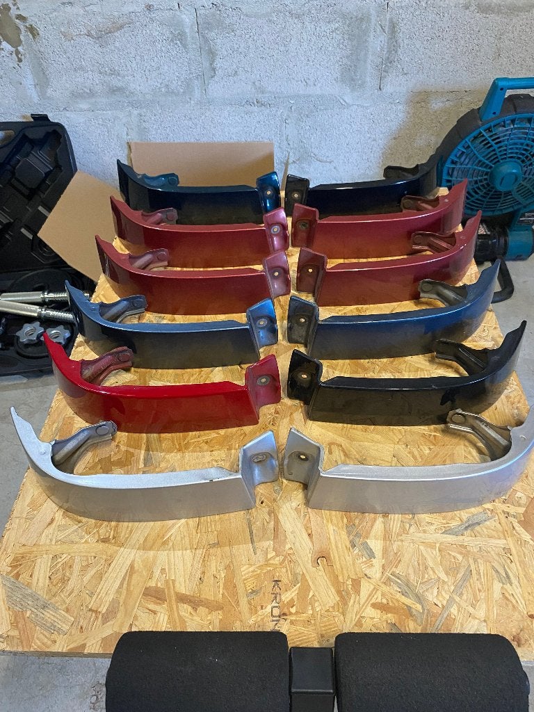 Honda Civic Coupé 96-01 bumperhoek achterbumper., Ophalen, Honda, Gebruikt, Achter