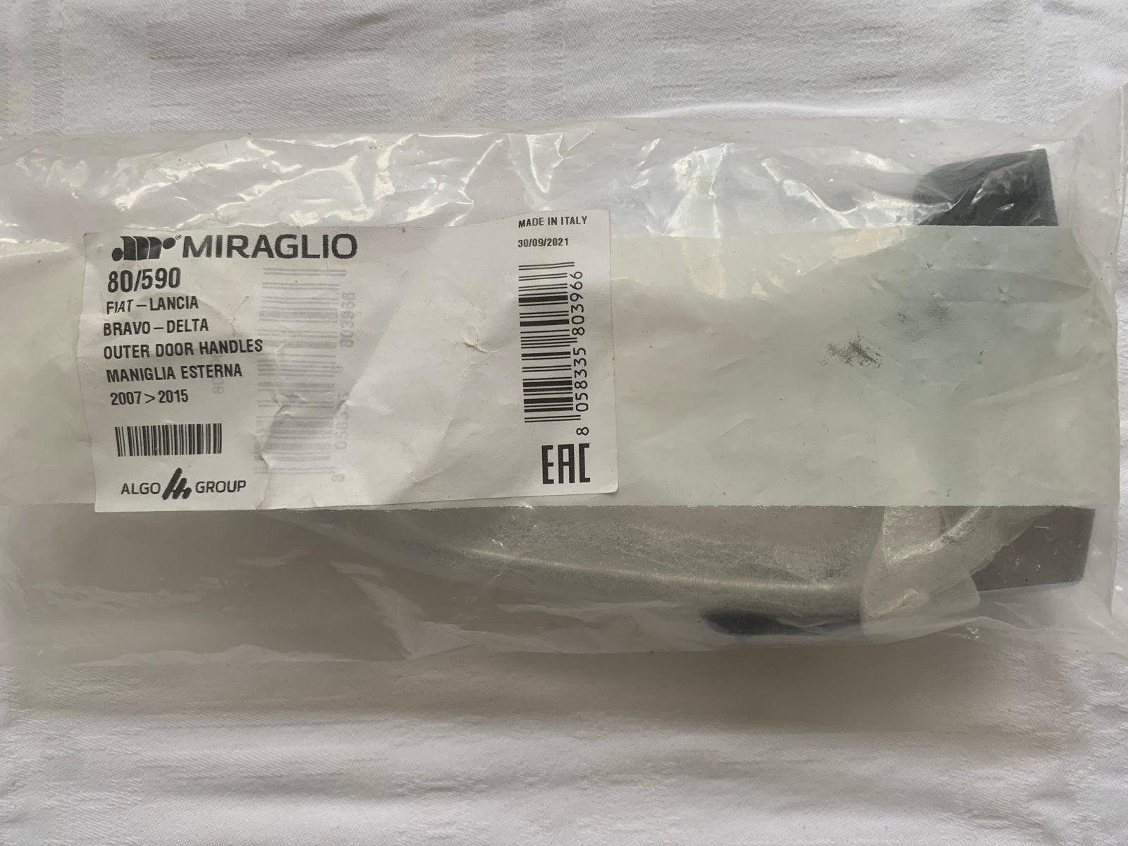 Buitendeurklink Fiat Bravo / Lancia Delta (2007-2015) - Nieu, Ophalen of Verzenden, Nieuw, Fiat, Deur