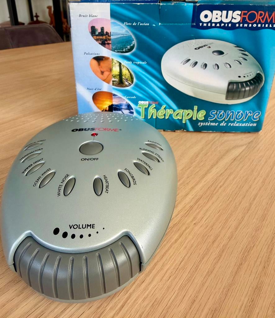 ObusForme Sound Therapy Systeem - Witte Ruis Machine, Ophalen of Verzenden, Zo goed als nieuw, 250 meter of meer