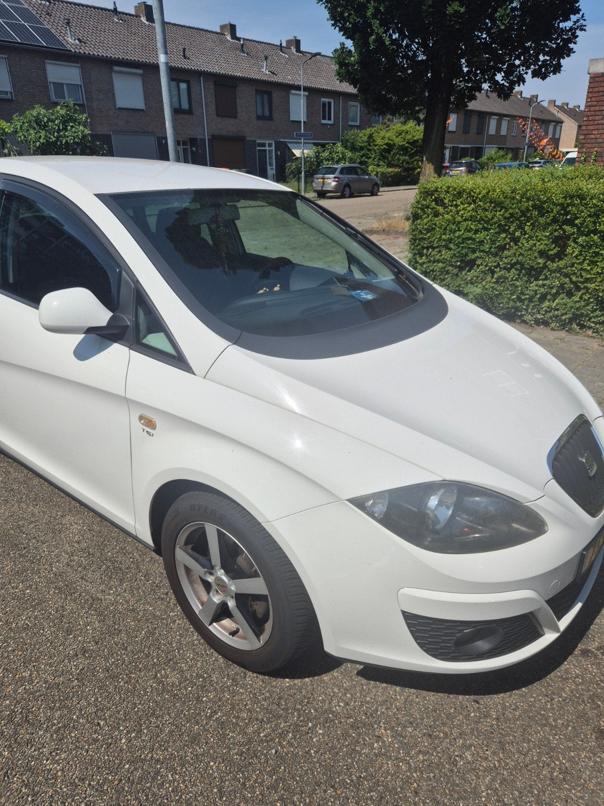 Seat Altea 1.2 TSI 77KW 2010 Wit 270.000km, Voorwielaandrijving, 4 cilinders, Wit, Origineel Nederlands