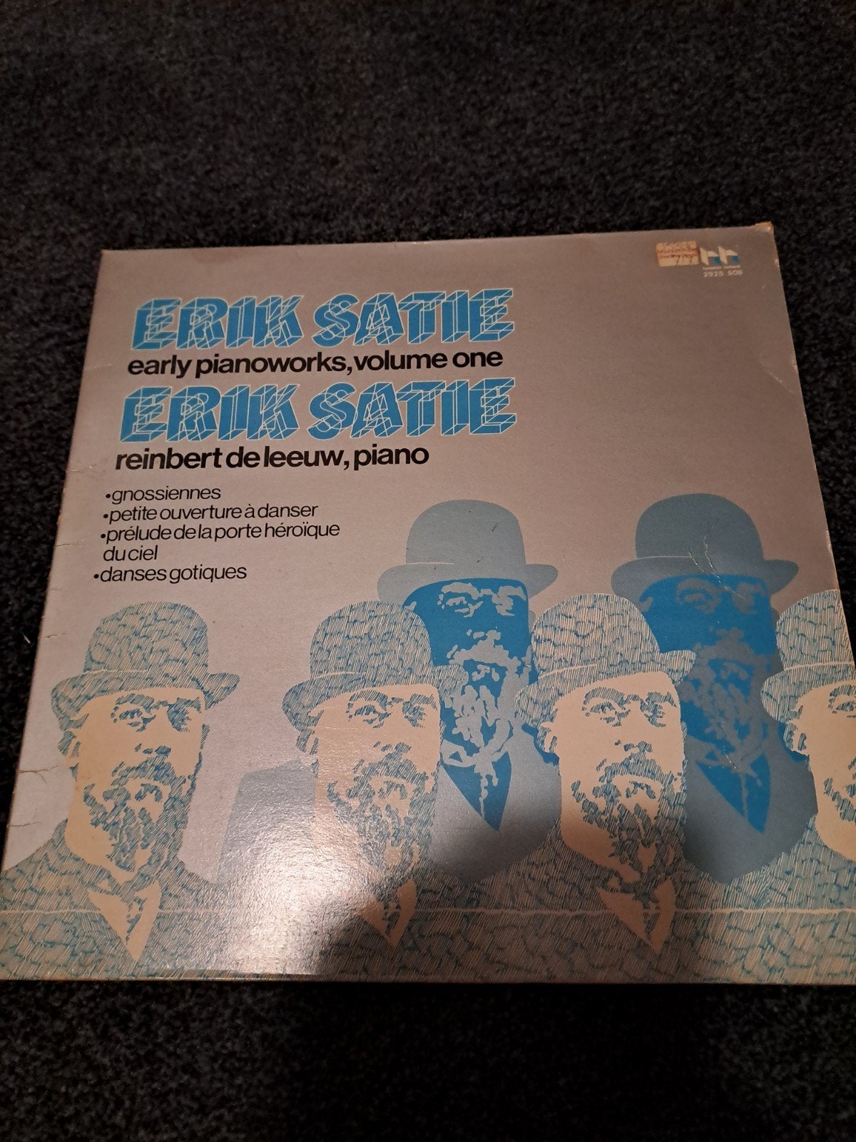 Erik Satie - Early Pianoworks, Volume One LP, LP, Gebruikt, Overige componisten, Modernisme tot heden