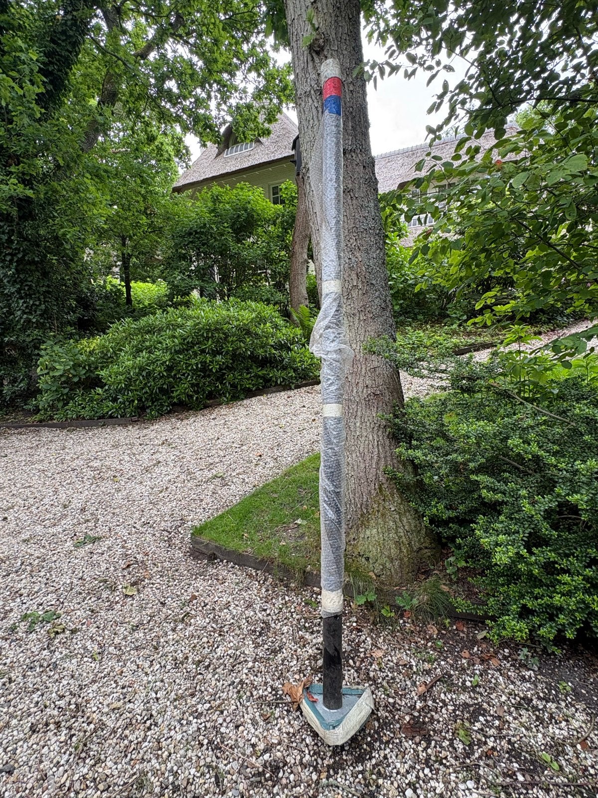 Paal met voet voor beveiligingscamera nieuw, Ophalen of Verzenden, Nieuw, Overige typen