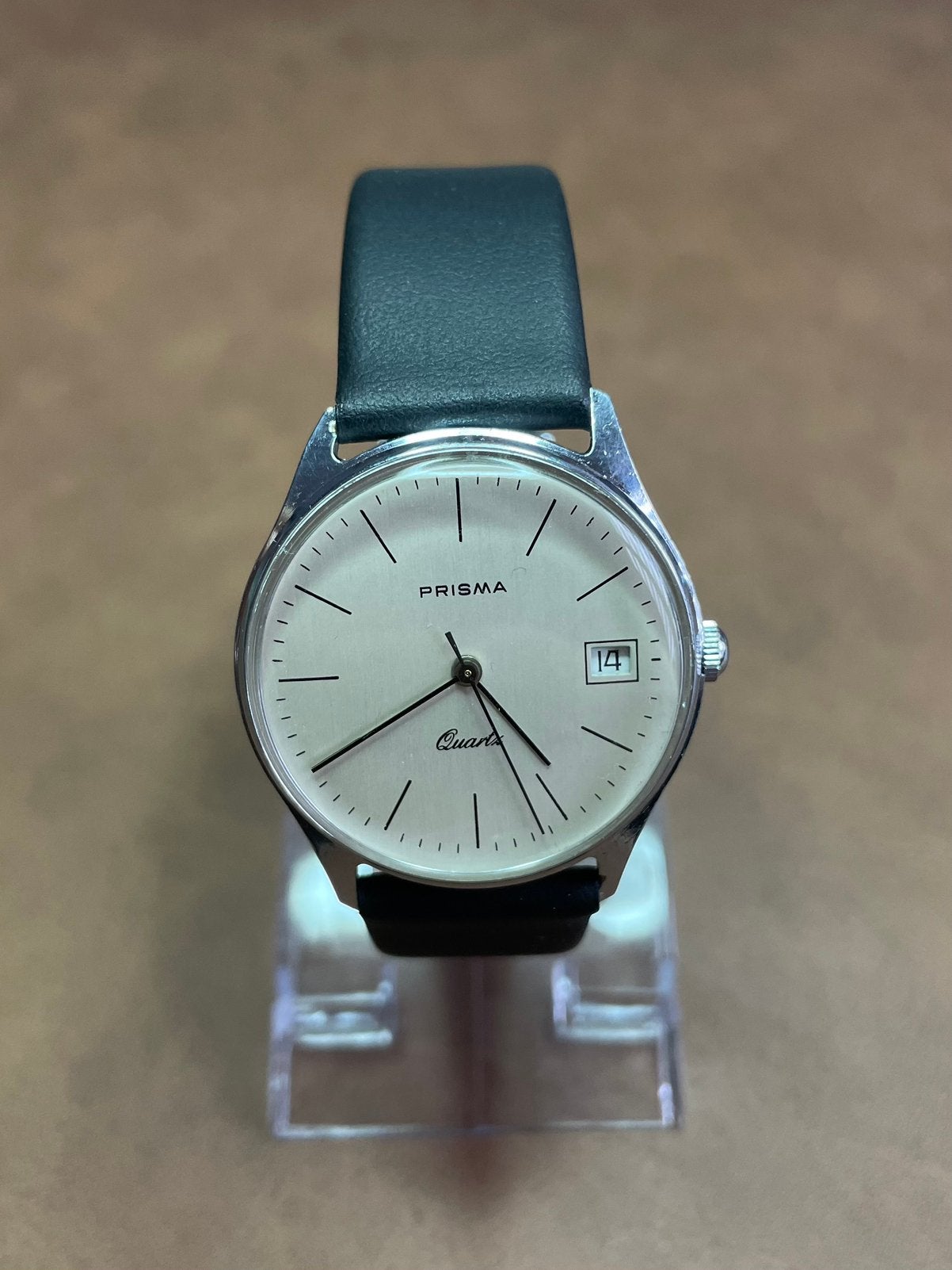 Mooie Prisma quartz, Overige merken, Staal, Met bandje, Polshorloge