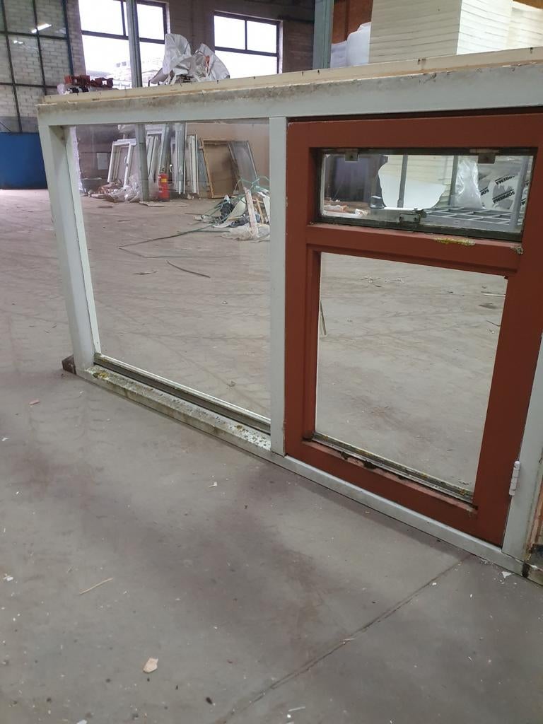 Hard hout kozijnen, Ophalen, Gebruikt, Raamkozijn, 150 tot 225 cm