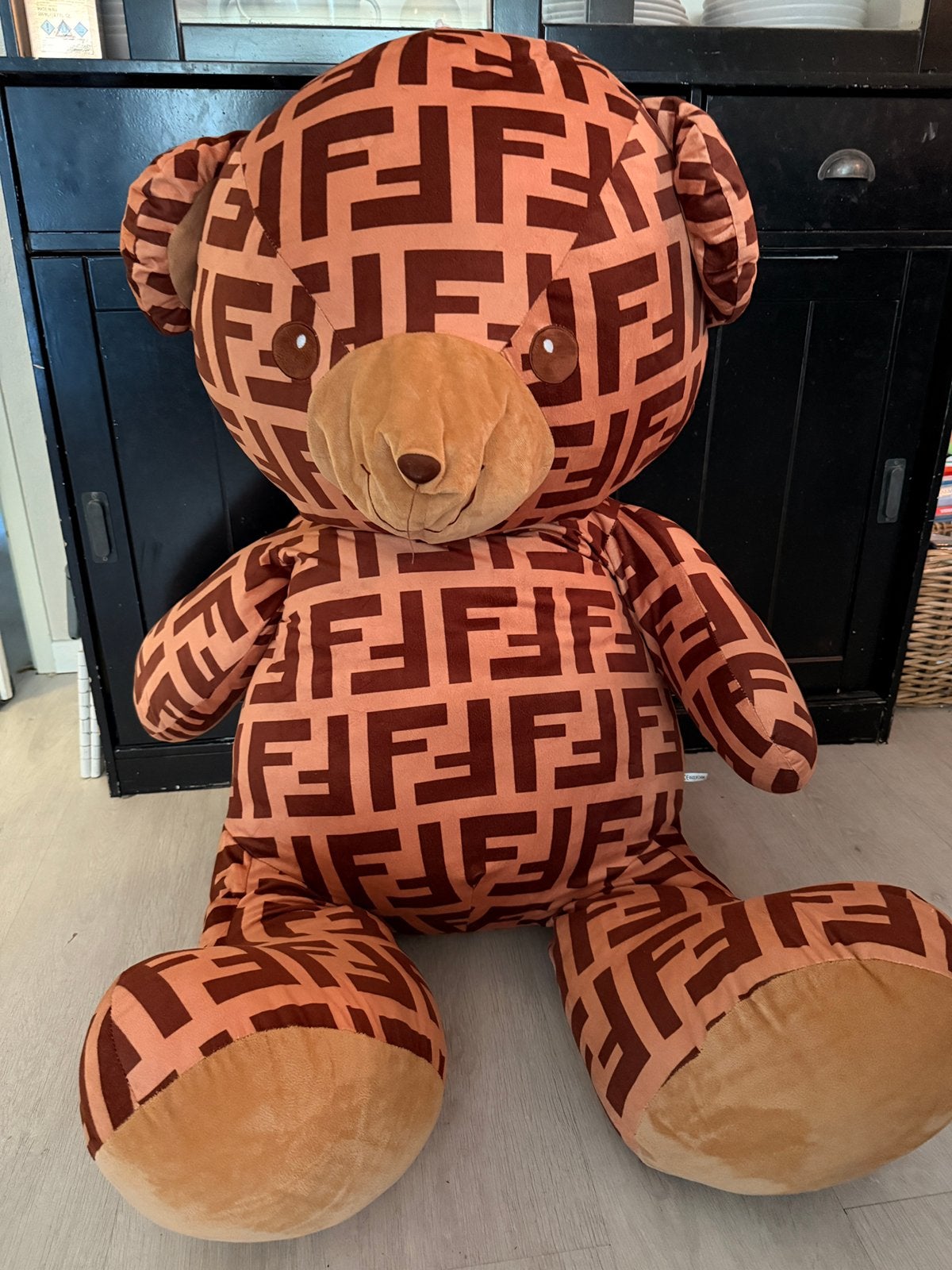 Grote knuffel beer 140 cm, Verzamelen, Beren en Cherished Teddies, Ophalen, Zo goed als nieuw, Stoffen beer, Overige merken