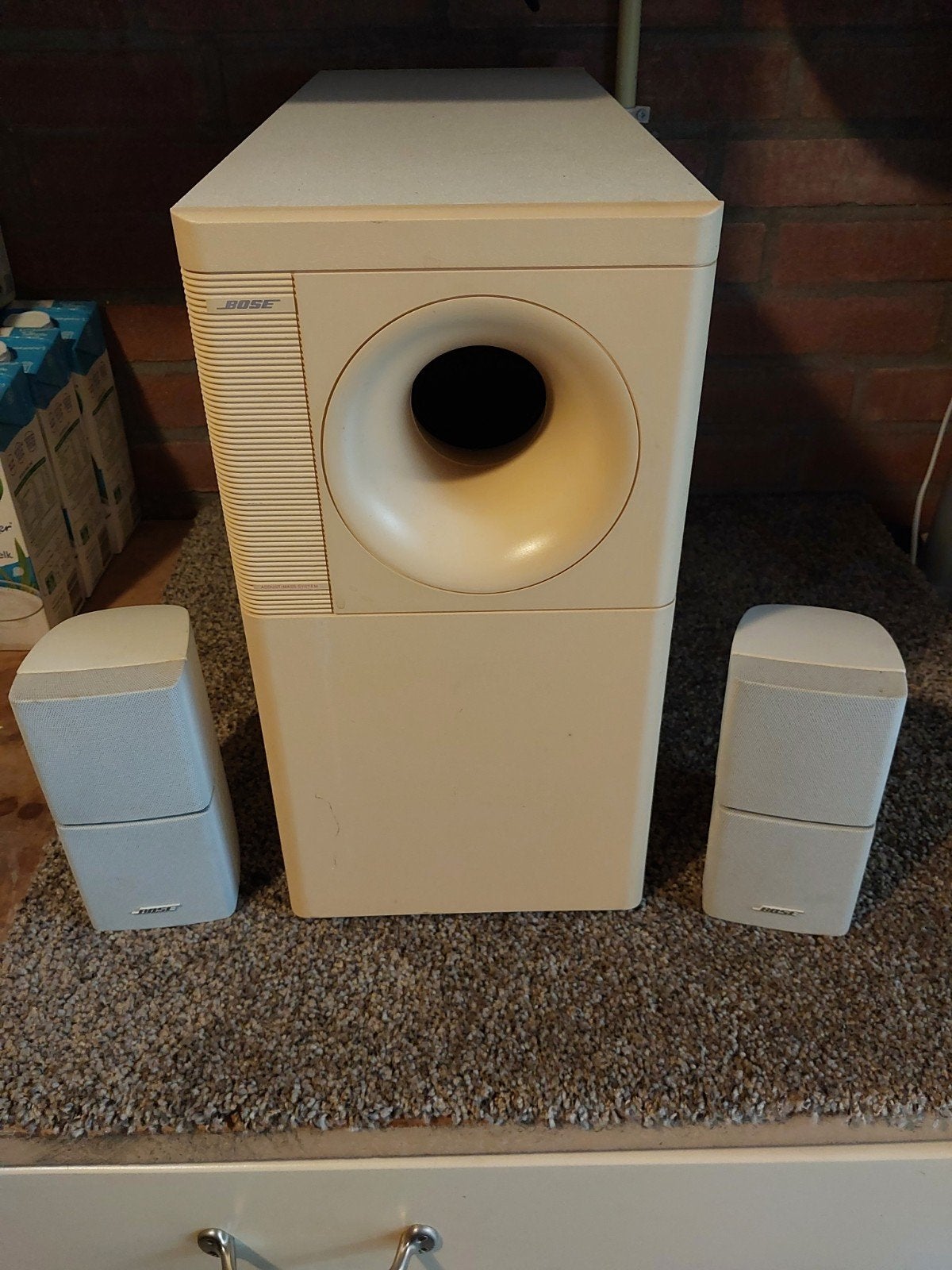 Bose Acoustimass 5 Series III Direct/Reflecting Speaker Syst, Ophalen, Gebruikt, Complete surroundset, Bose