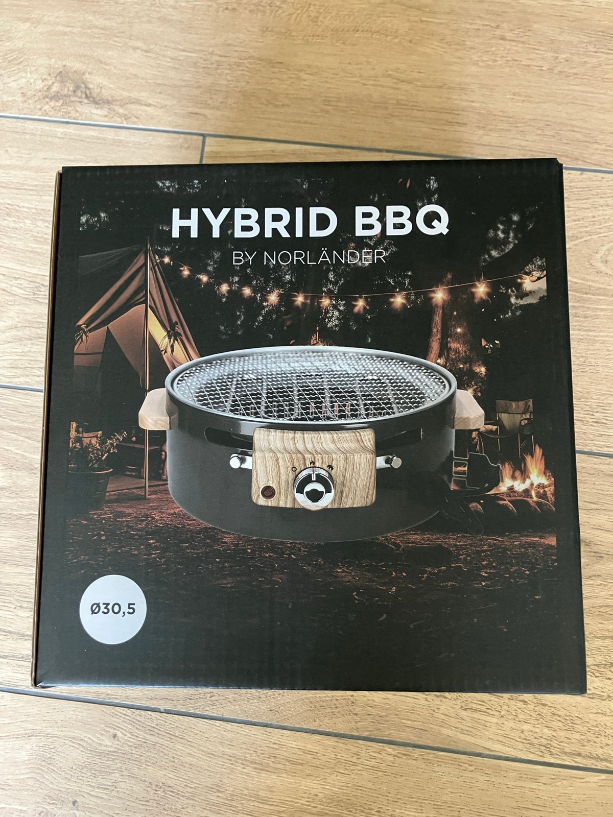 Norländer Hybride BBQ - Elektrisch en Houtskool, Ophalen, Nieuw