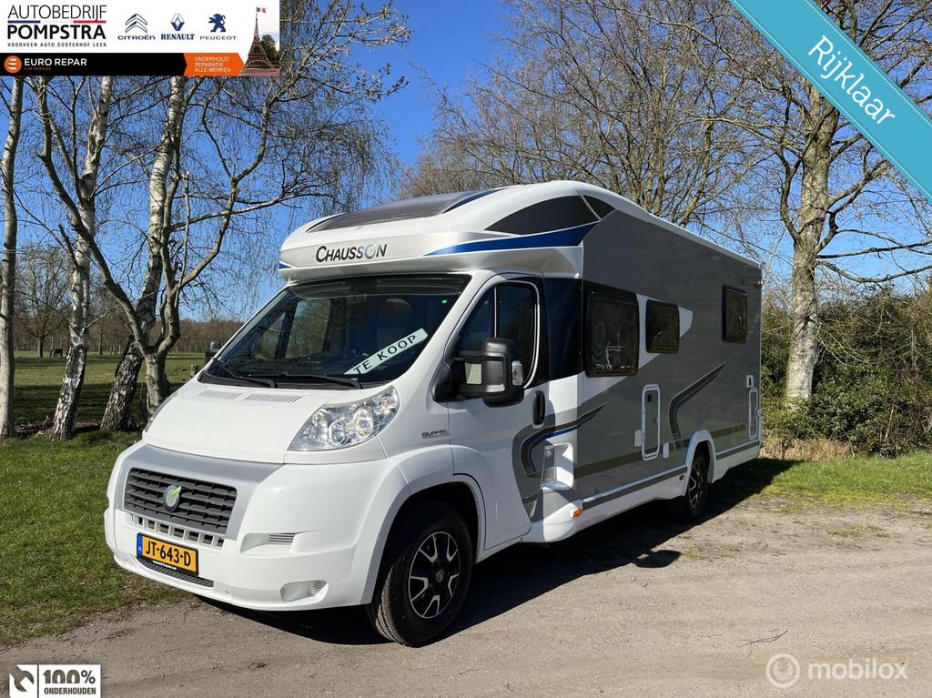 Chausson TITANIUM 728EB/4 PERSOONS/OFF-GRID/QUEENSBED/HEFBED, Chausson, Airbags, 7 tot 8 meter, Half-integraal