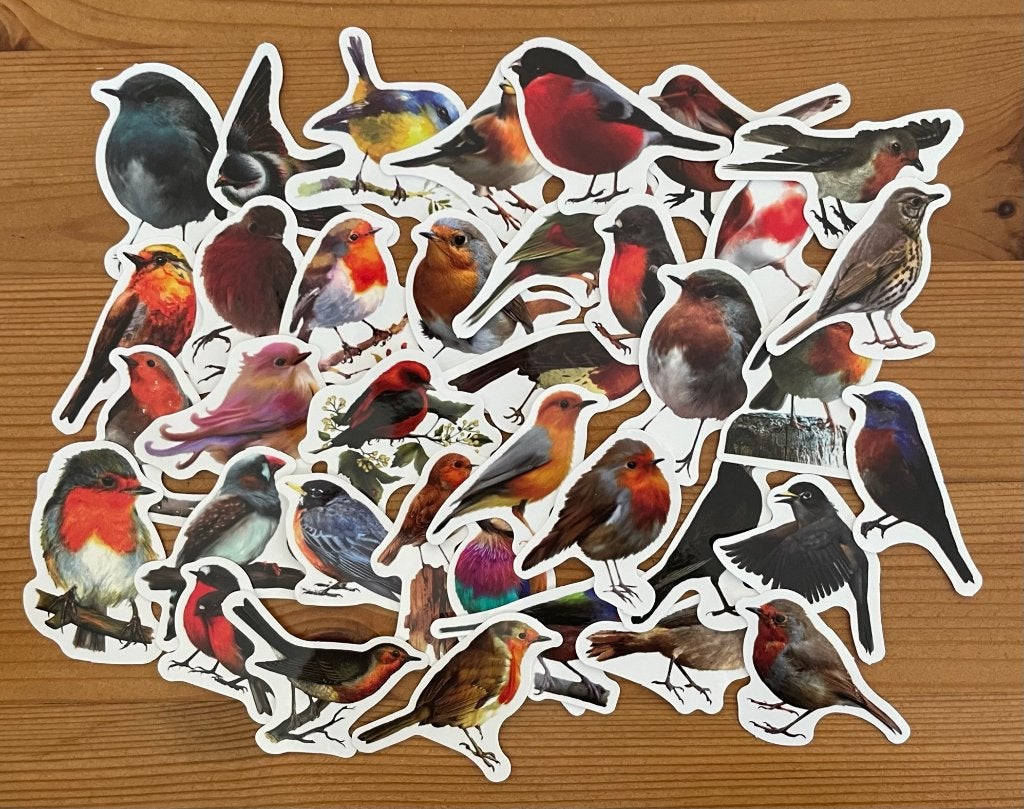 Vogeltjes stickers, Verzenden, Nieuw, Meerdere stickers