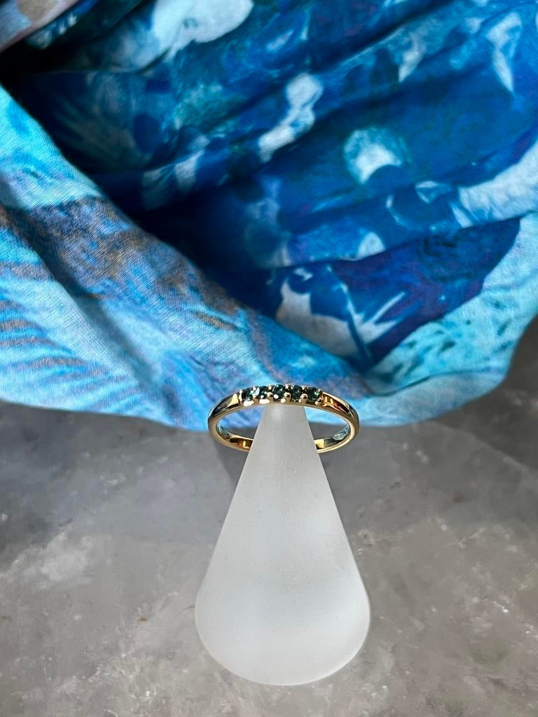 Paraiba toermalijn beschermt aura straling healing zeldzaam, Blauw, Nieuw, Ophalen of Verzenden, Dame of Heer