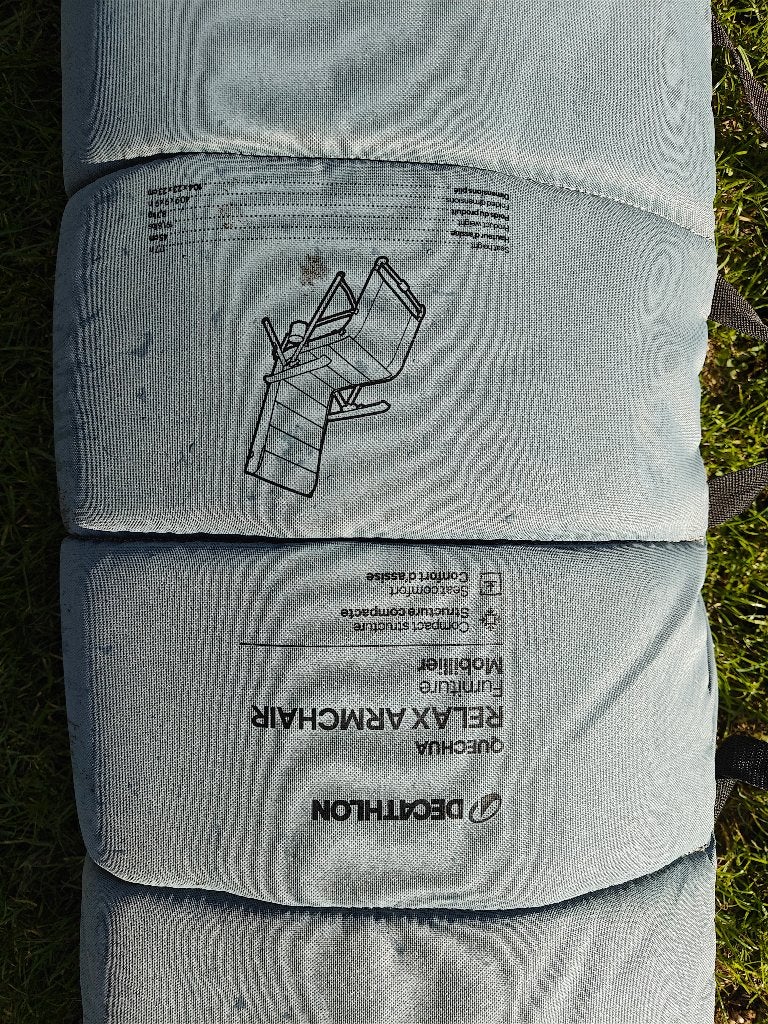 relax stoelen Decathlon, Ophalen of Verzenden, Zo goed als nieuw