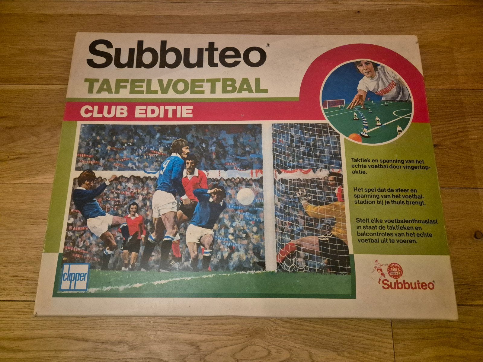 Subbuteo tafelvoetbal Vintage spel, Ophalen of Verzenden