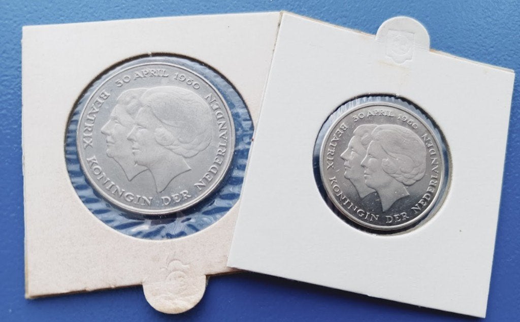 Jaarset 1980 - Inhuldigingsmunten UNC, Postzegels en Munten, Munten | Nederland, Verzenden, Koningin Juliana, Setje