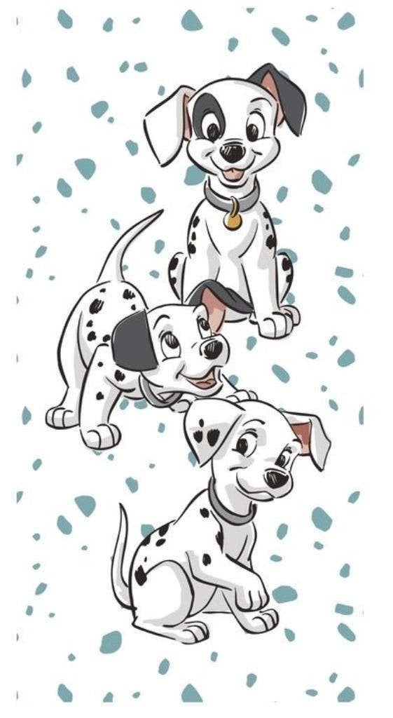 101 Dalmatiërs Badlaken  / Strandlaken - Disney - Katoen, Kinderen en Baby's, Kinderkleding | Kinder-zwemkleding, Disney, Jongen of Meisje