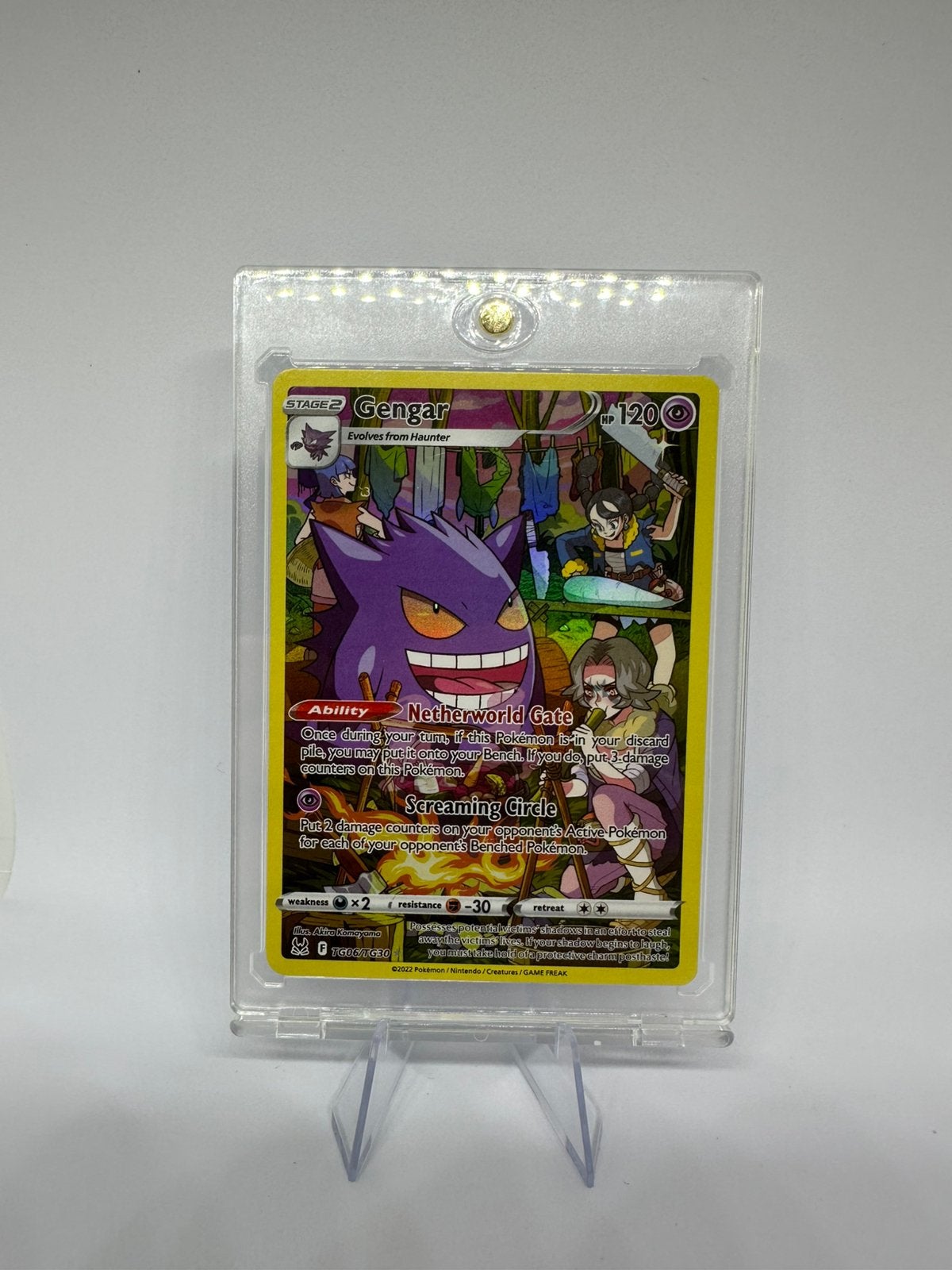 Gengar TG06/TG30 Swsh11: Lost Origin Trainer Gallery Holo, Ophalen of Verzenden, Zo goed als nieuw
