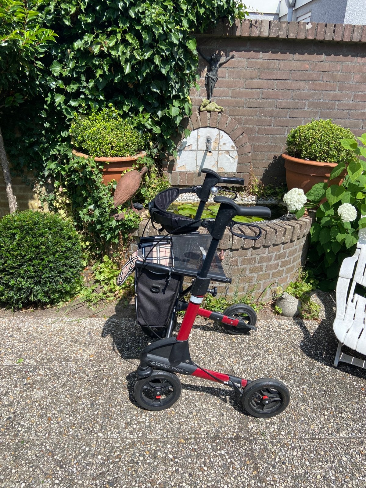 Topro Troja 2G rollator, Ophalen, Opvouwbaar, Gebruikt