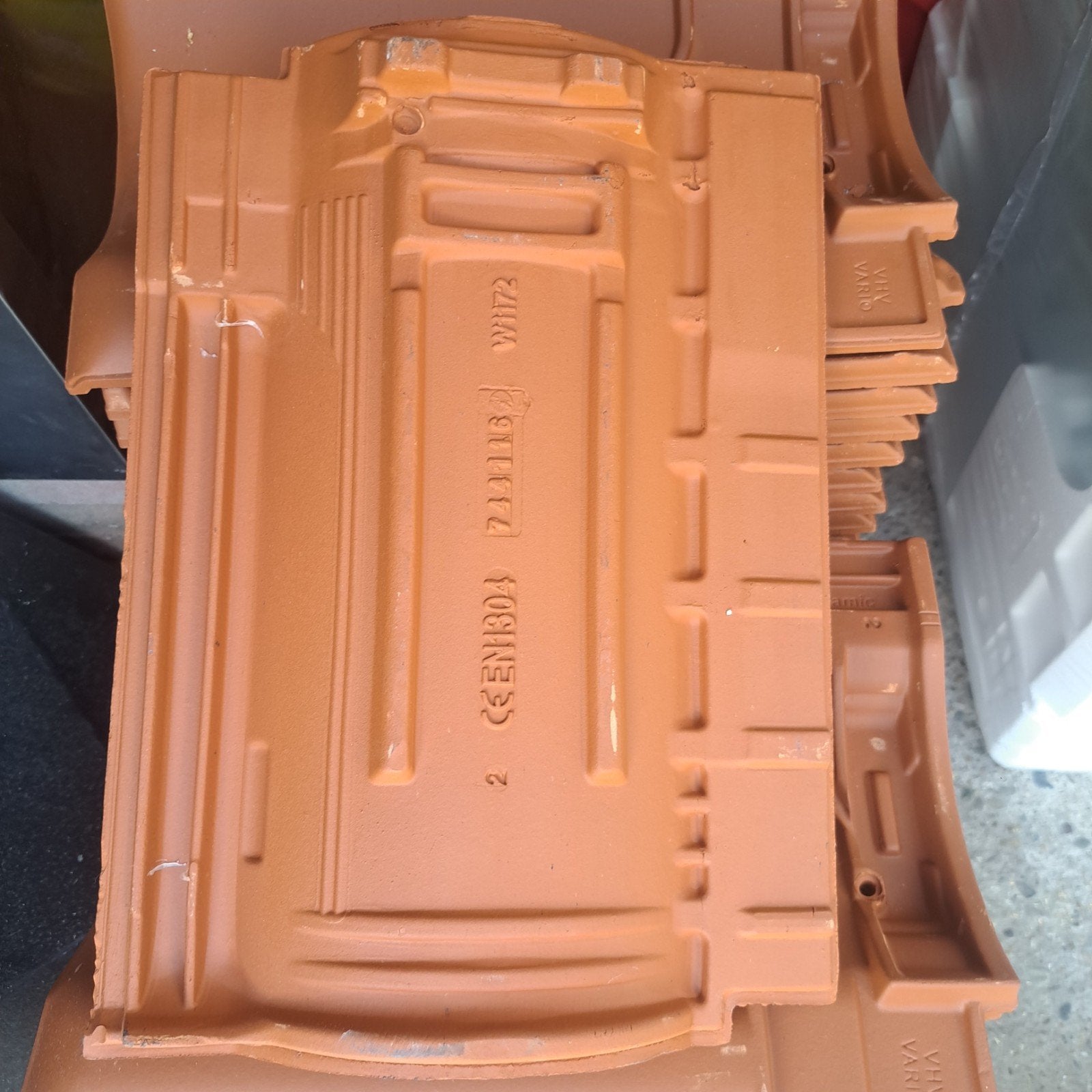 50 nieuwe dakpannen - VHV Vario, Steen of Klei, Nieuw, Dakpannen, Rood