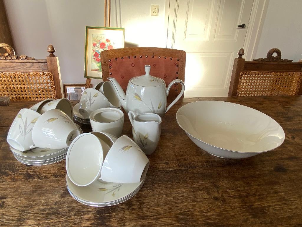 Antiek servies Winterling Marktleuthen Bavaria korenaar, Ophalen of Verzenden