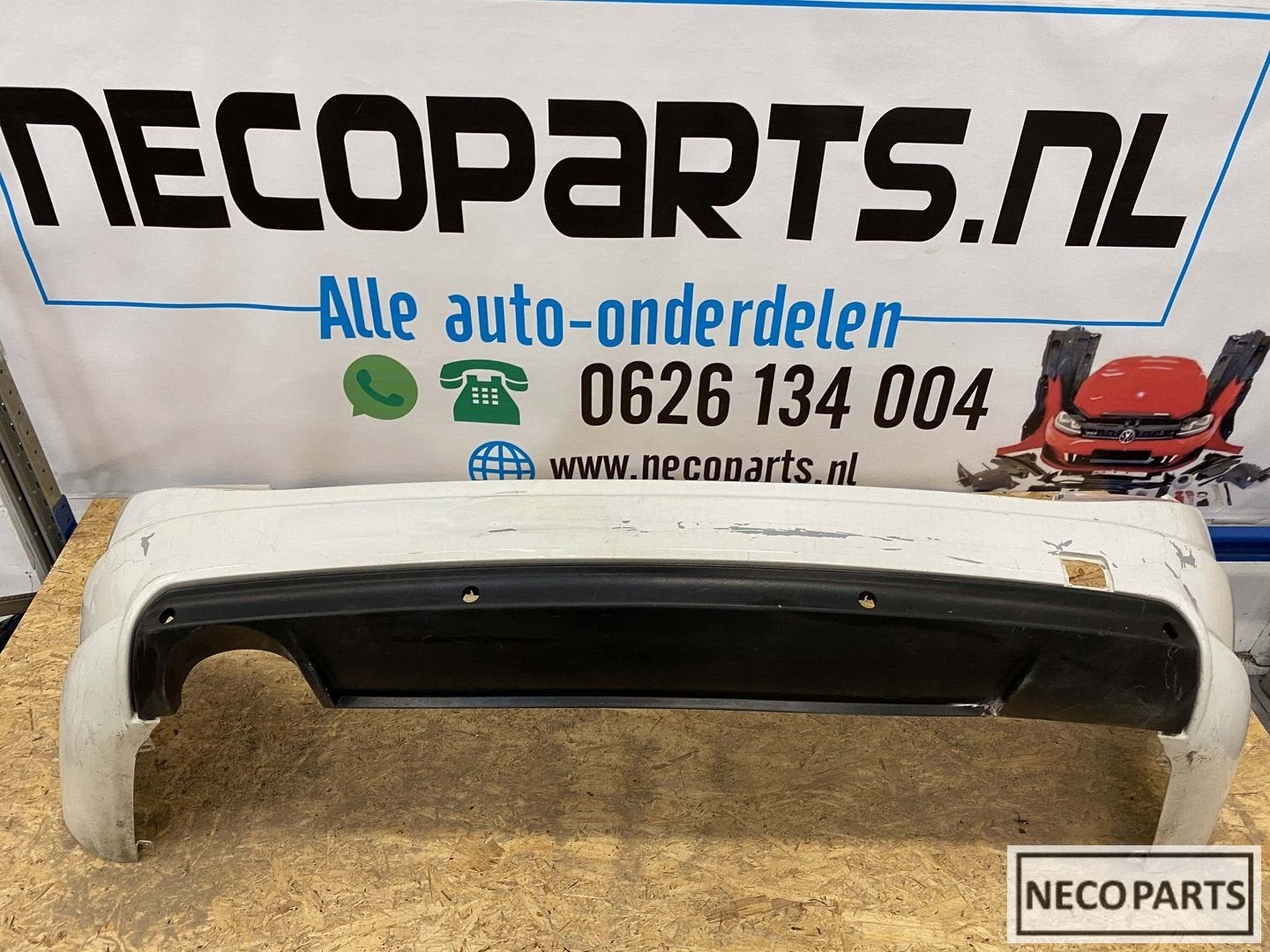 C klasse W204 Amg estate combi achterbumper origineel, Gebruikt, -, Ophalen of Verzenden, Achter