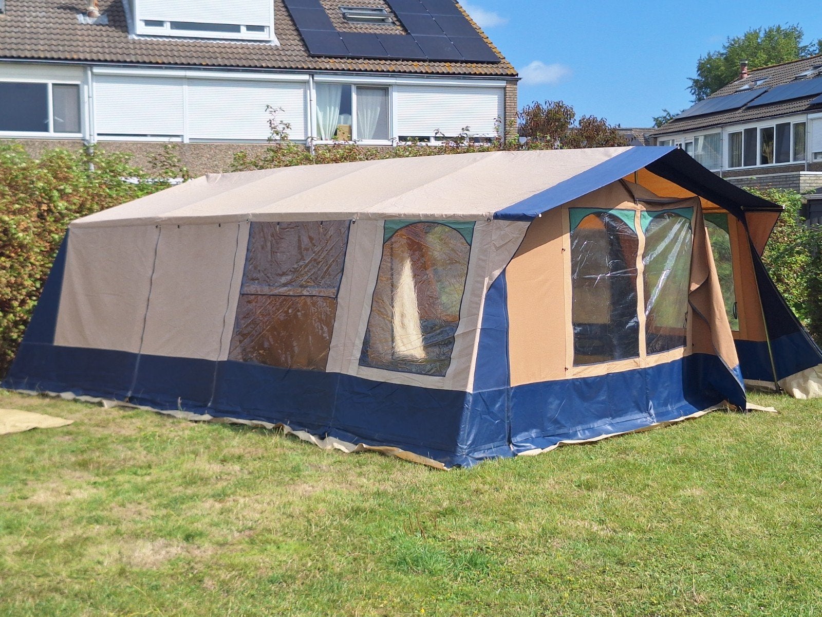 Cabanon Bella Vista – ruime katoenen tent, Ophalen, Gebruikt, Tot en met 4