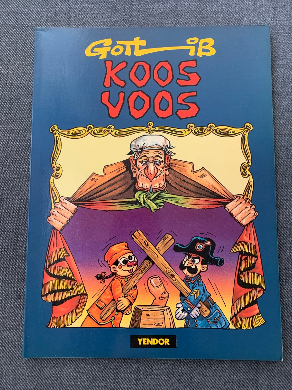 Gottlib Koos Voos - Stripboek Yendor, Eén stripboek, Ophalen of Verzenden, Gelezen