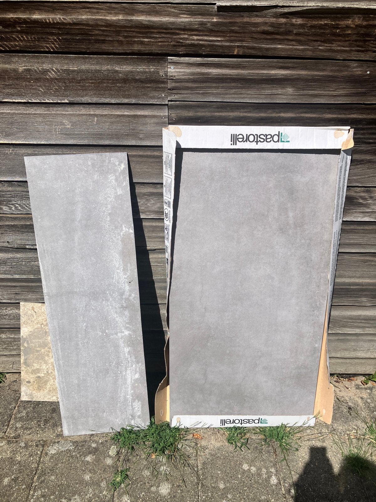 1 1/2 Vloer/wandtegel 120x60cm GRIJS, Ophalen, 60 cm of meer, Nieuw, Minder dan 5 m²