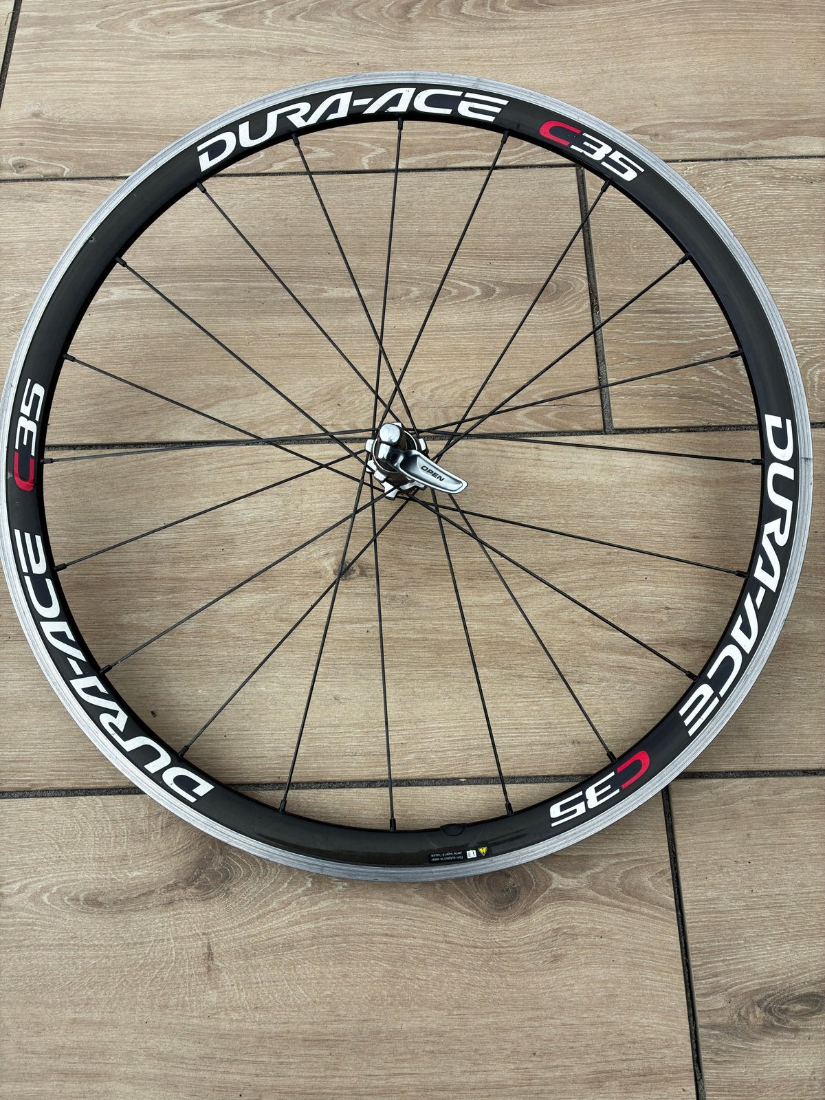 Shimano Dura-Ace C35 Wiel, Wiel, Gebruikt, Ophalen of Verzenden, Racefiets