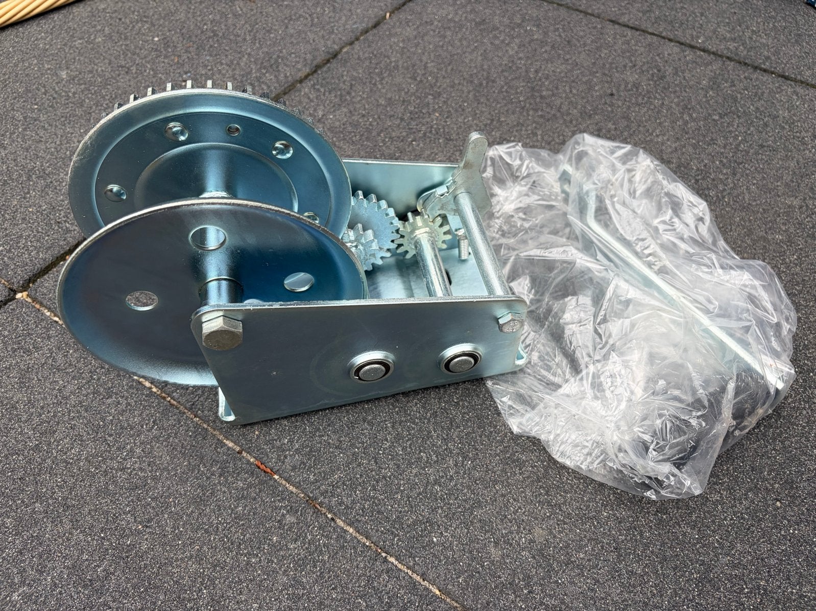 Nieuwe handlier voor boottrailer 2500kg, Ophalen, Nieuw, Overige typen, Motorboot