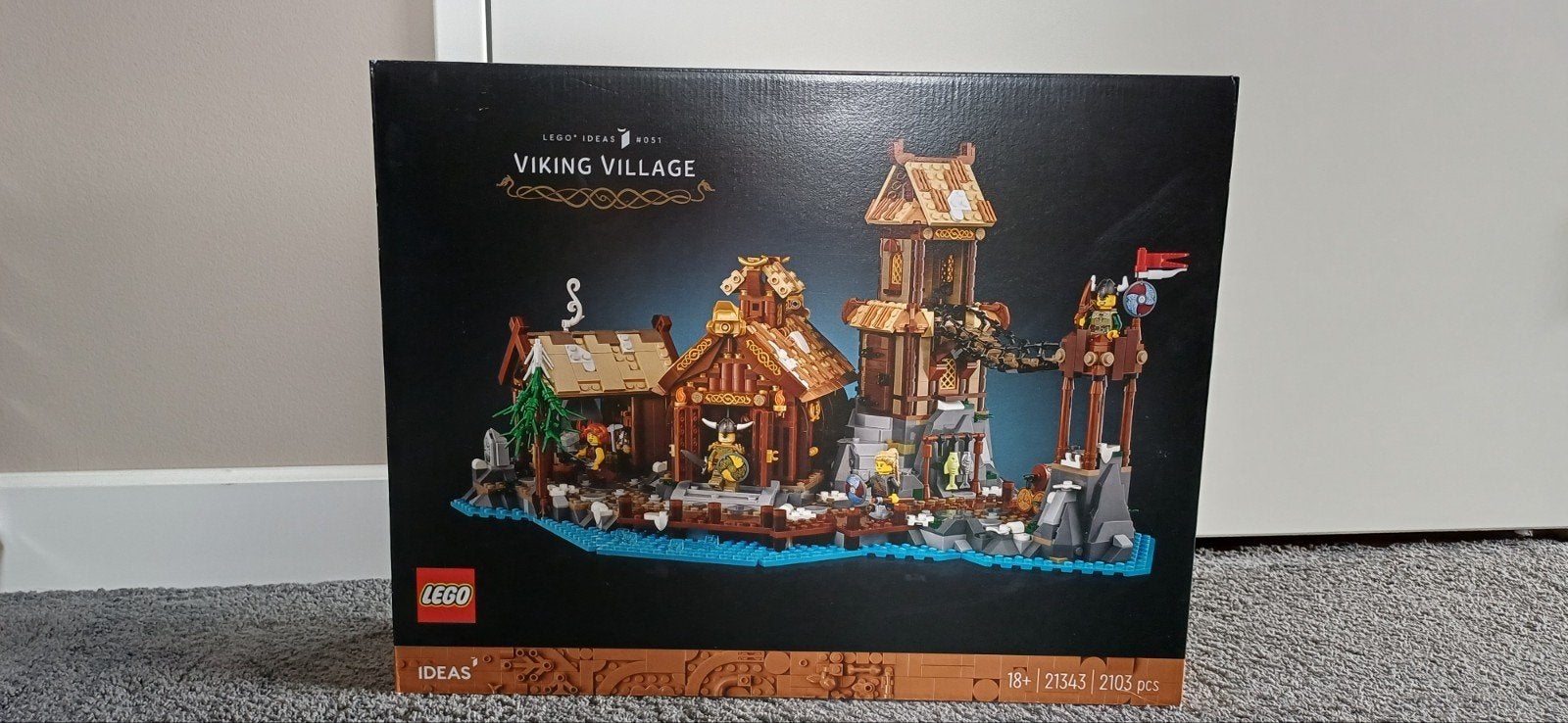Lego 21343 Ideas Vinking Village, Kinderen en Baby's, Speelgoed | Duplo en Lego, Lego, Nieuw, Ophalen of Verzenden, Ideas