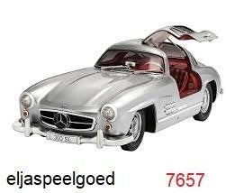 Revell Mercedes-Benz 300 SL 7657 Modelbouwkit 1:12, Auto, Revell, Groter dan 1:32, Nieuw