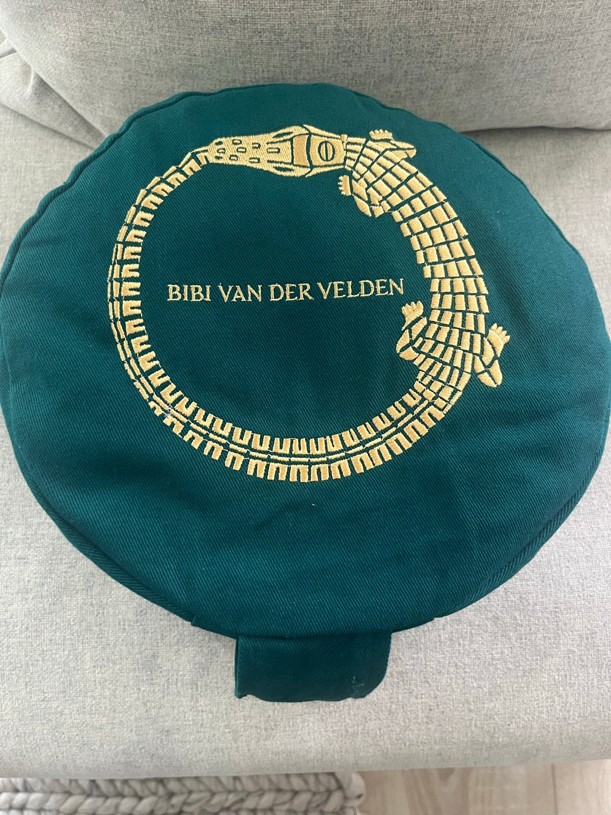 Meditatiekussen Bibi van der Velden, Overige merken, Rond, Ophalen of Verzenden, Zo goed als nieuw