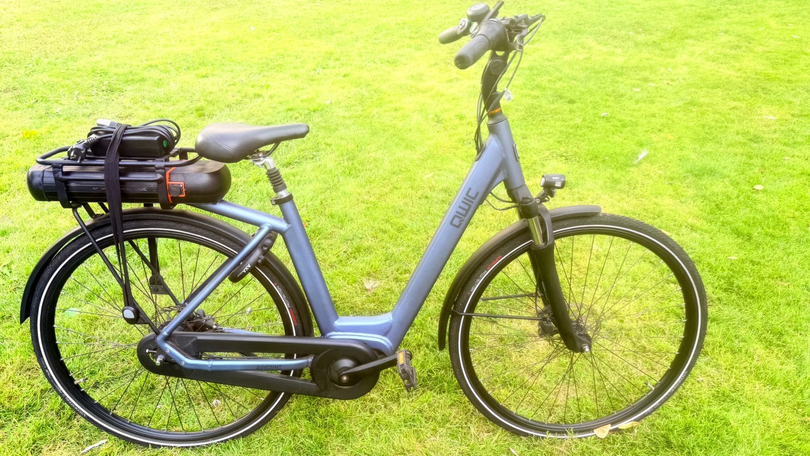 Goede nette unisex damesfiets Qwic Premium MN7D+ 50cm 7speed, Gebruikt, Versnellingen, 50 tot 53 cm, Schijfrem