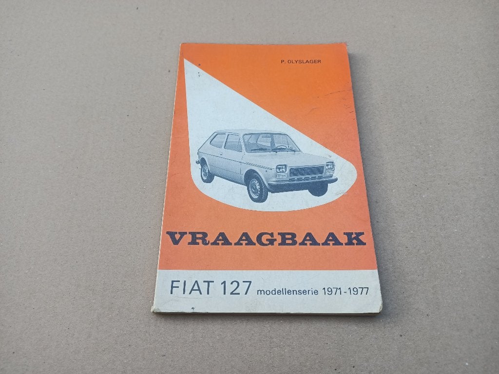 Instructieboekje/ Vraagbaak: Fiat 127 (1971-1976), Ophalen of Verzenden
