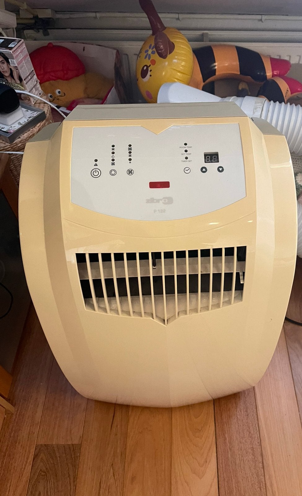 Zibro p122 airco & ontvochtiger, Ophalen, Gebruikt, Minder dan 60 m³, Timer