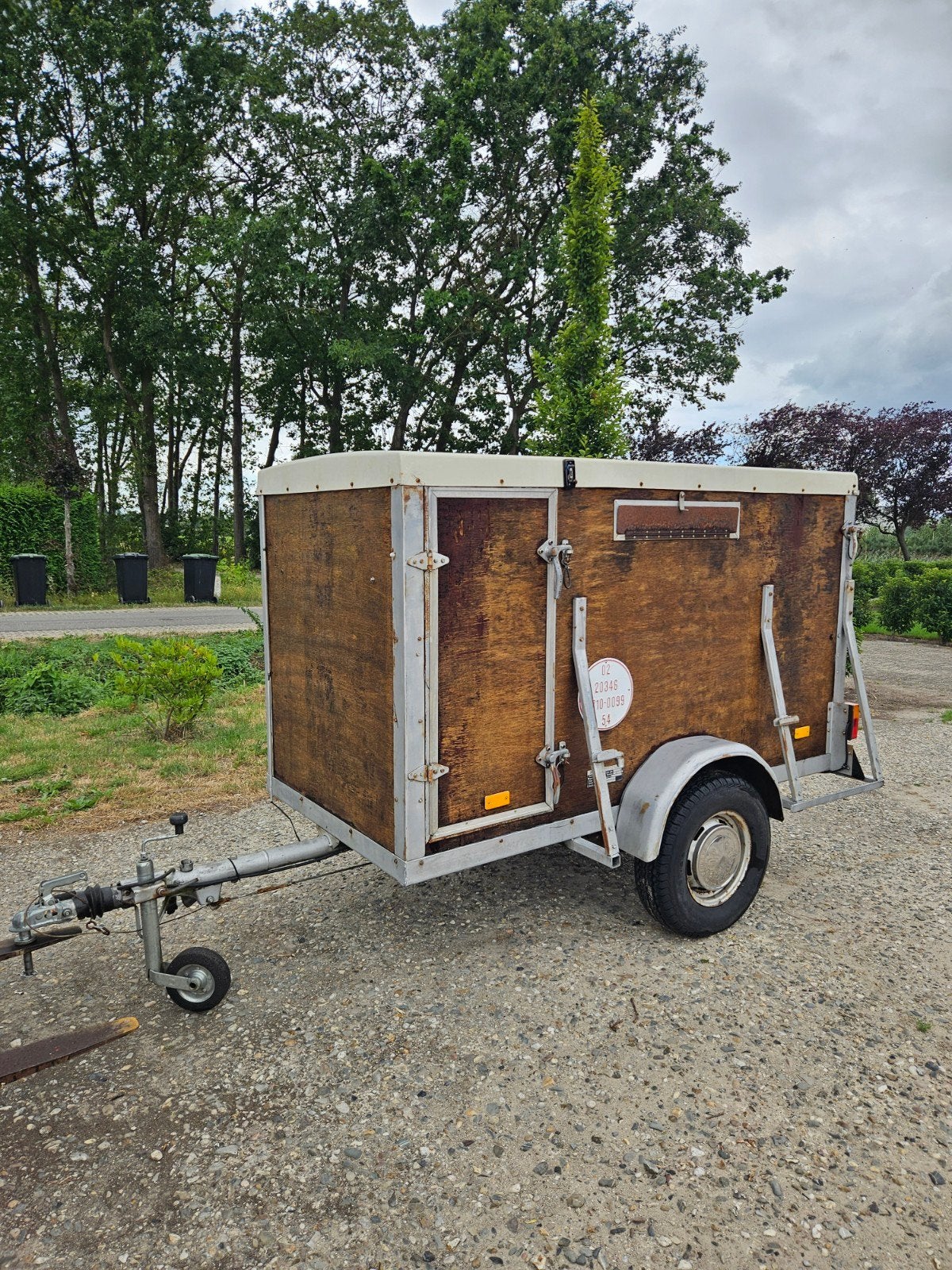 Henra kleinveetrailer schuilstal schapen/kippen/geiten, Ophalen, Veehouderij, Transport