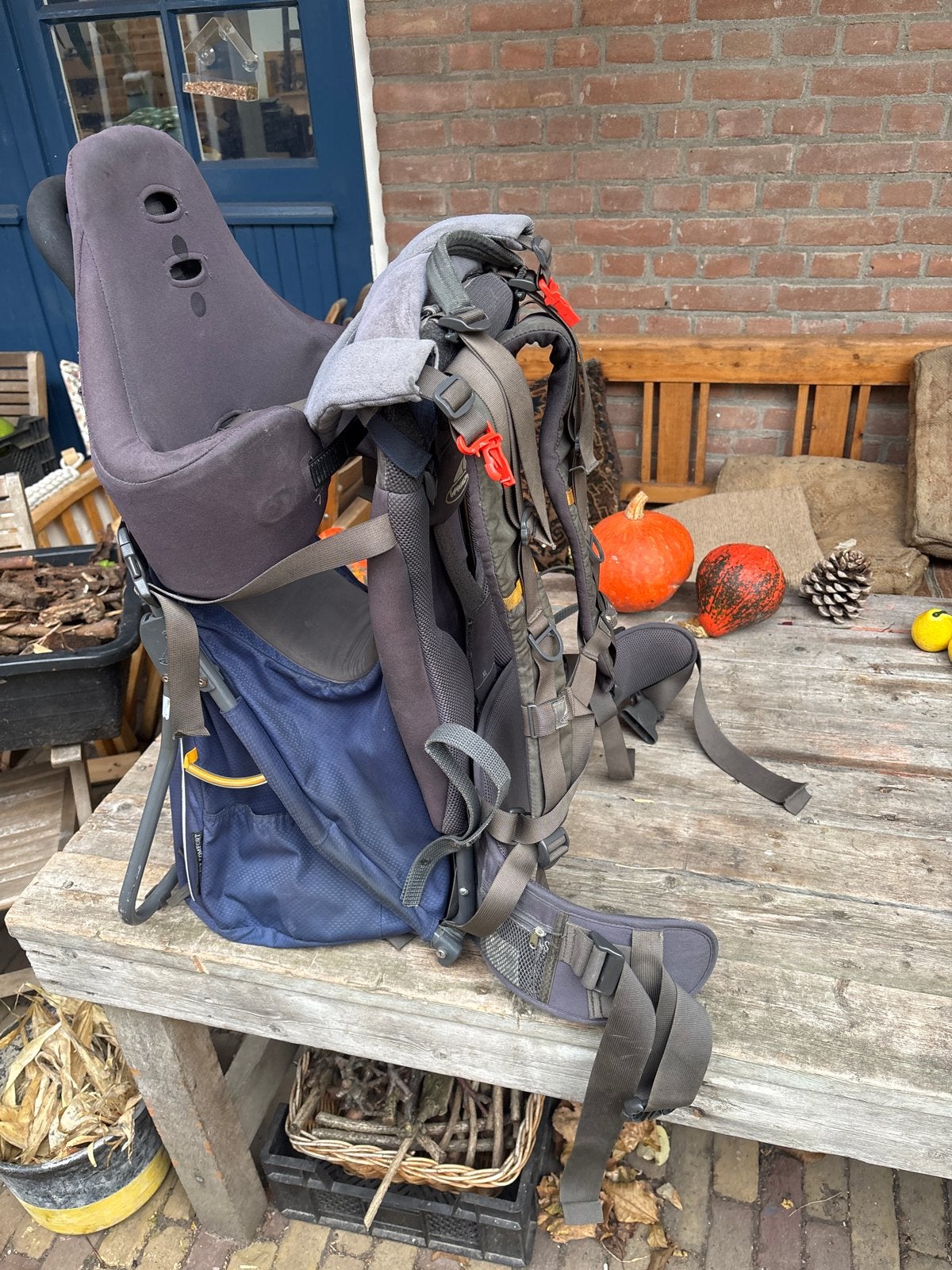 Vaude Rugdrager - Comfortabel en Veilig voor Wandelingen, Gebruikt, Rug, Draagzak, Ophalen