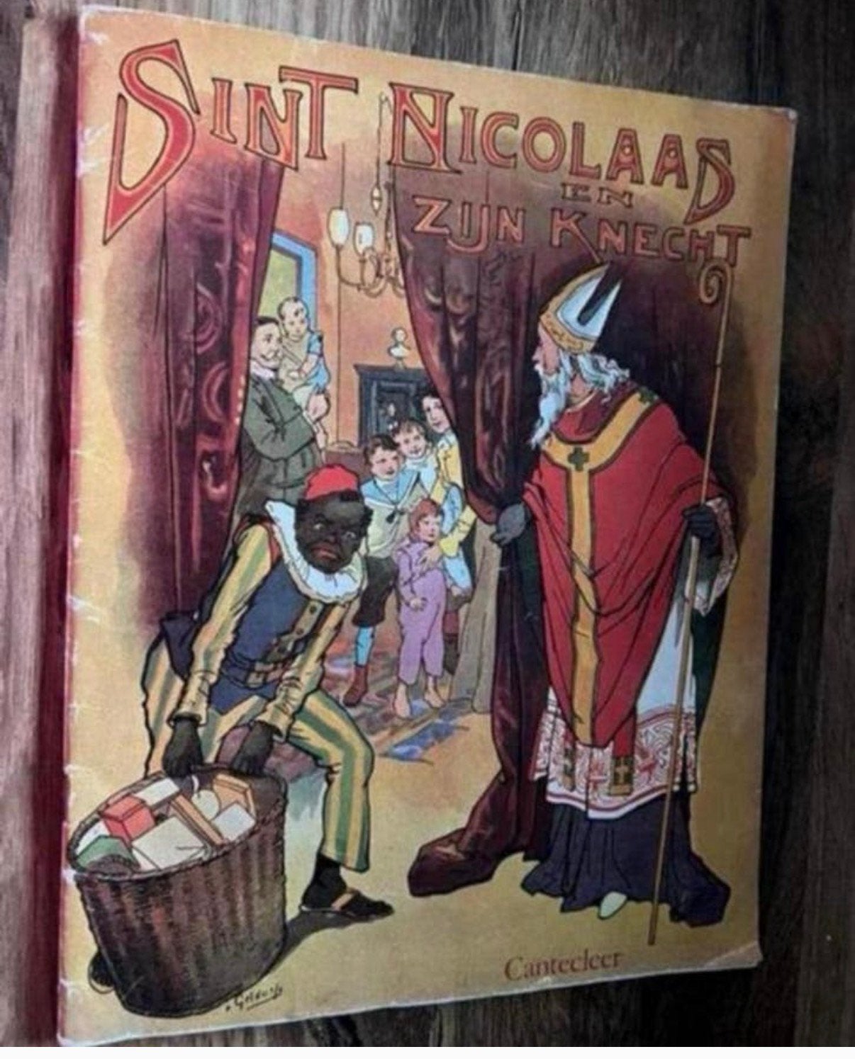 Sint Nicolaas en zijn knecht – Cantecleer, Ophalen of Verzenden, Zo goed als nieuw