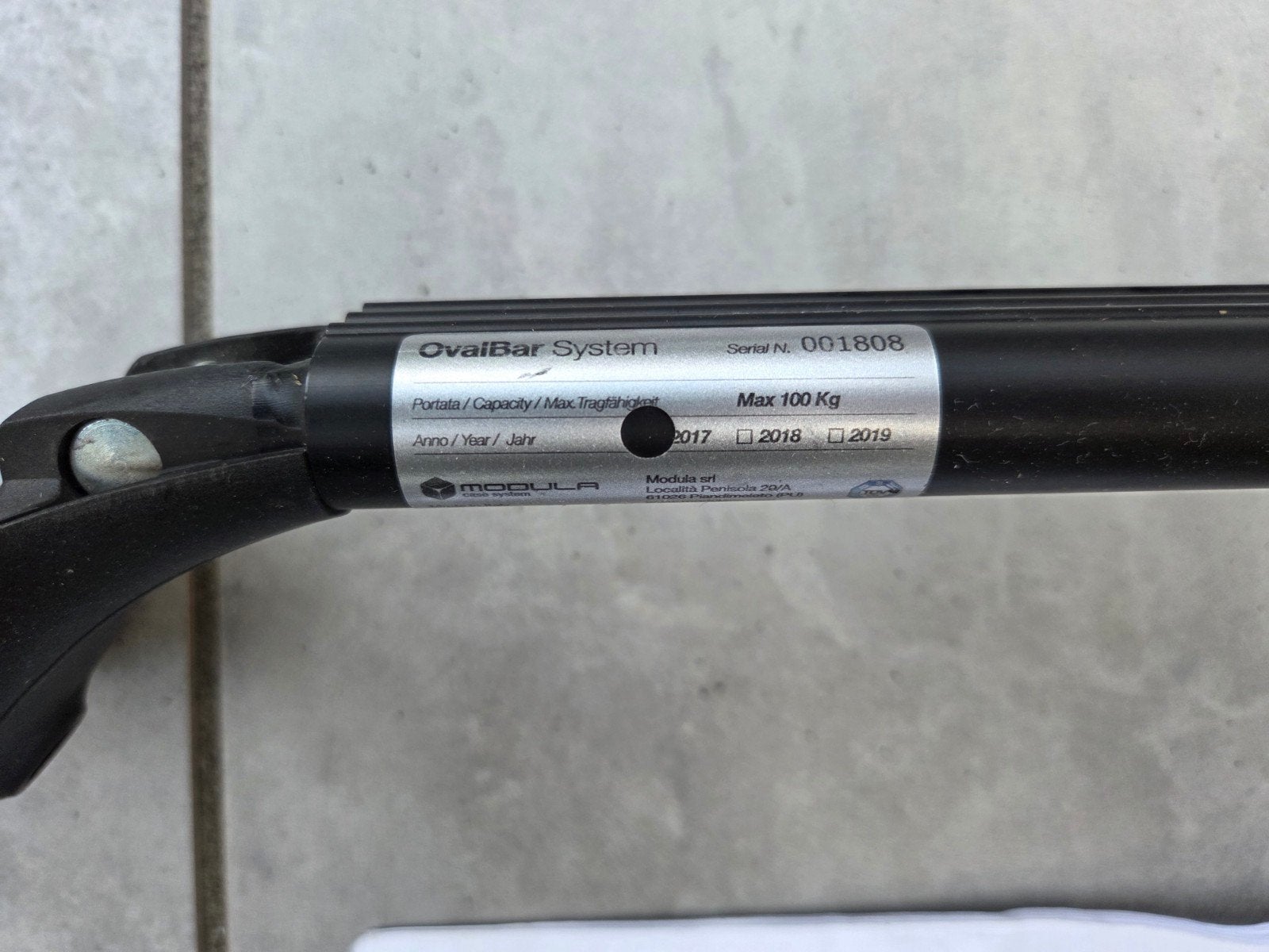 Modula OvalBar dakdragers, Auto diversen, Ophalen, Zo goed als nieuw