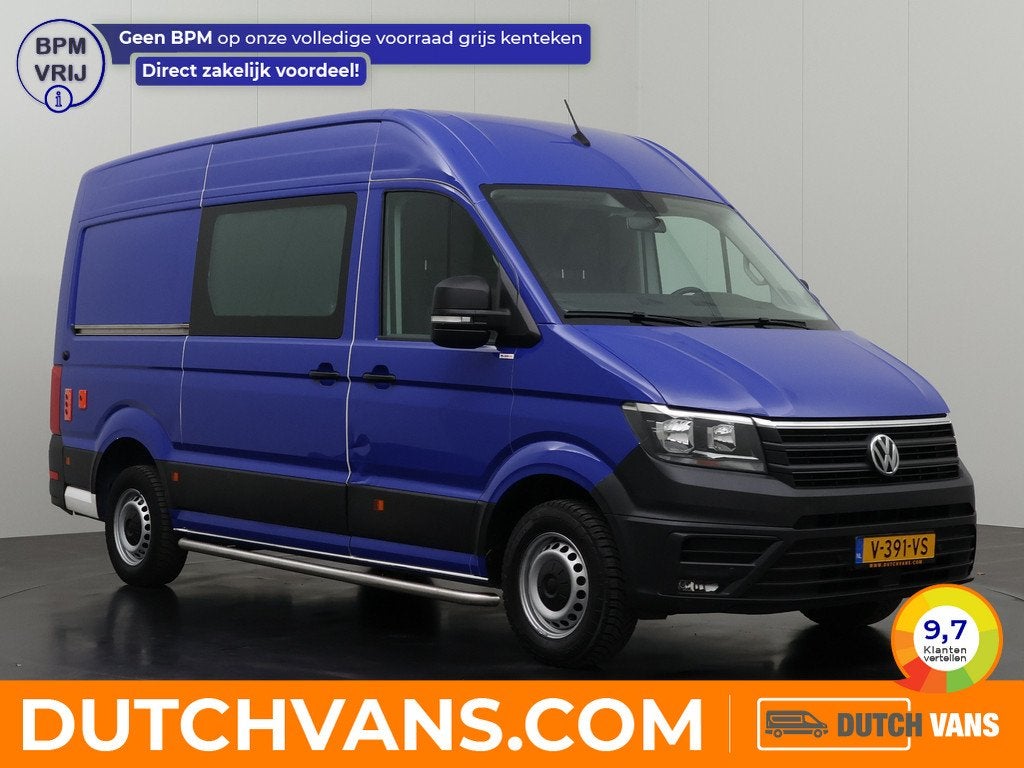 Volkswagen Crafter 2.0TDI L3H3 | Laadklep | Laadlift | Camer, Auto's, Bestelauto's, Voorwielaandrijving, Stof, Gebruikt, Euro 6