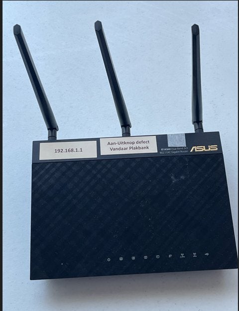 ASUS gebruikte routers te koop, Computers en Software, Ophalen, Gebruikt, Router, Asus router