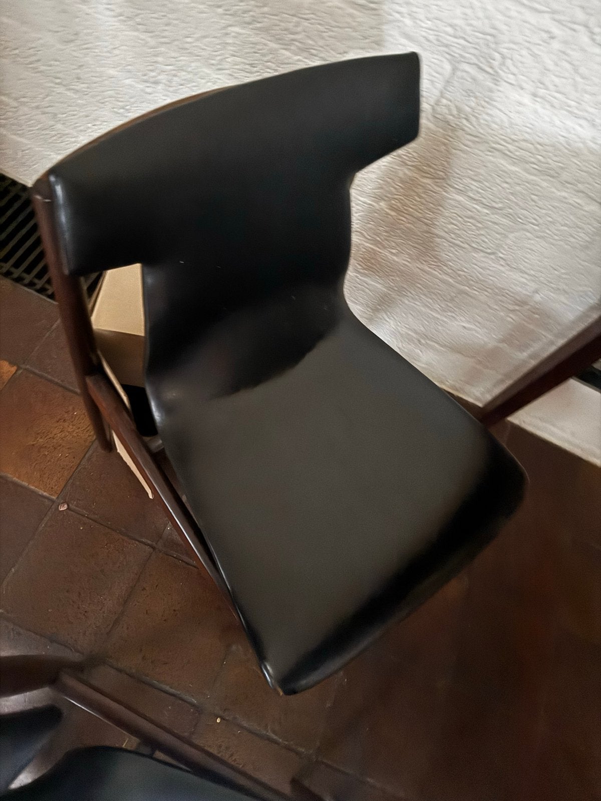 7 vintage eetkamerstoelen. Inger Klingenberg /Fristho, Kunststof, Gebruikt, Ontwerper	Inger Klingenberg voor Fabrikant	Fristho Franeker P