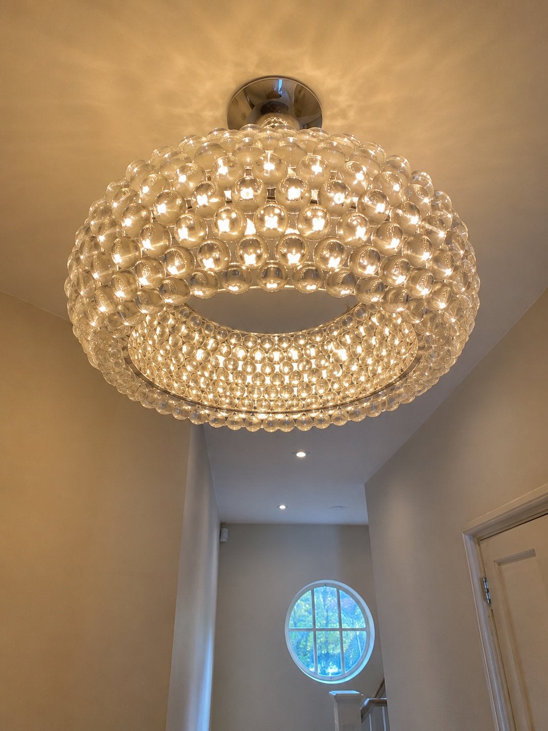 Originele Foscarini Caboche Media hanglamp Ø50 cm, Ophalen, Zo goed als nieuw, Kunststof