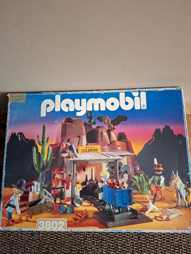playmobil de mijn nr 3802  voor 30 euro, Ophalen, Wild life, Complete set, Overige typen