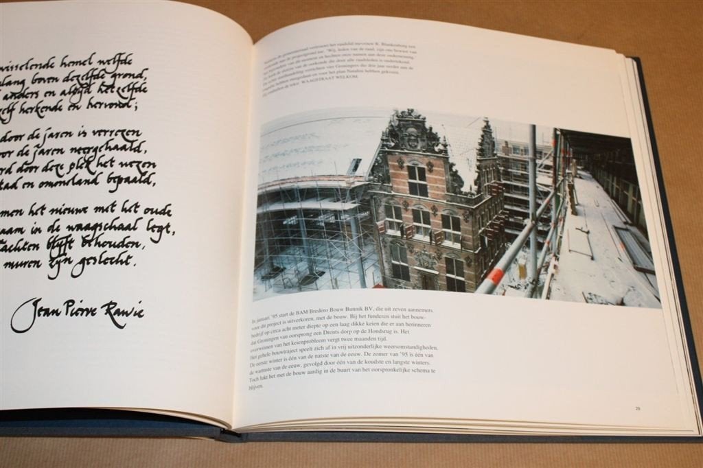De Waagstraat Groningen — Stadshart Terug naar Nu, Ophalen of Verzenden, Zo goed als nieuw