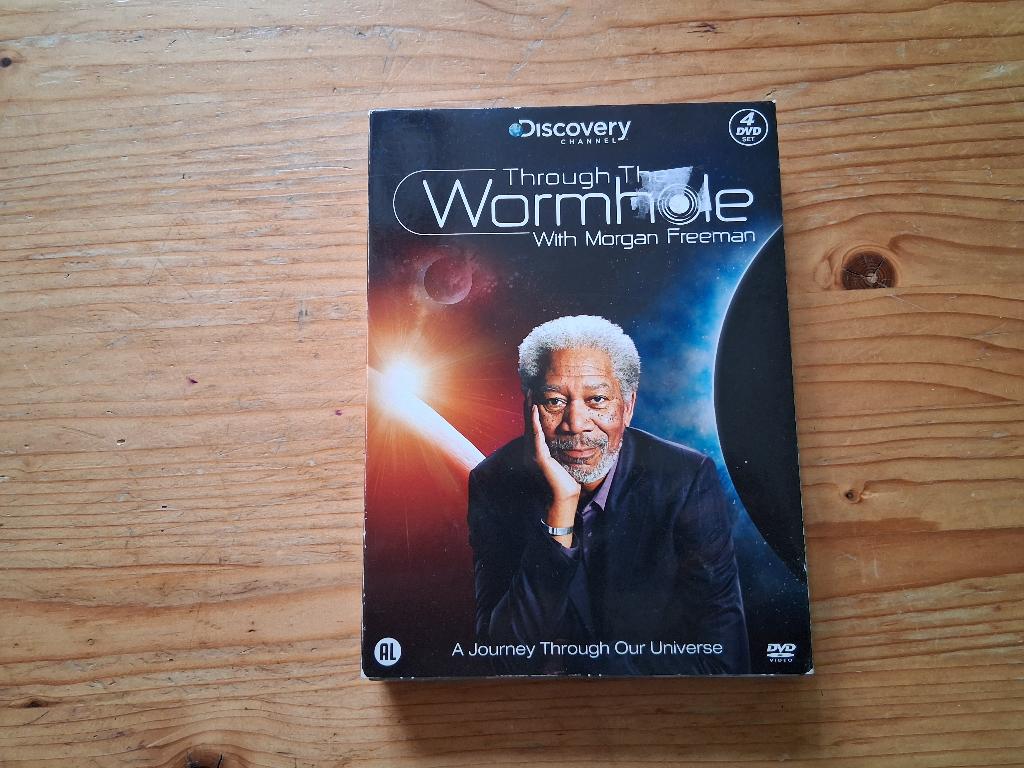 Wormhole - DVD - Morgen Freeman, Cd's en Dvd's, Alle leeftijden, Ophalen of Verzenden, Gebruikt, Natuur