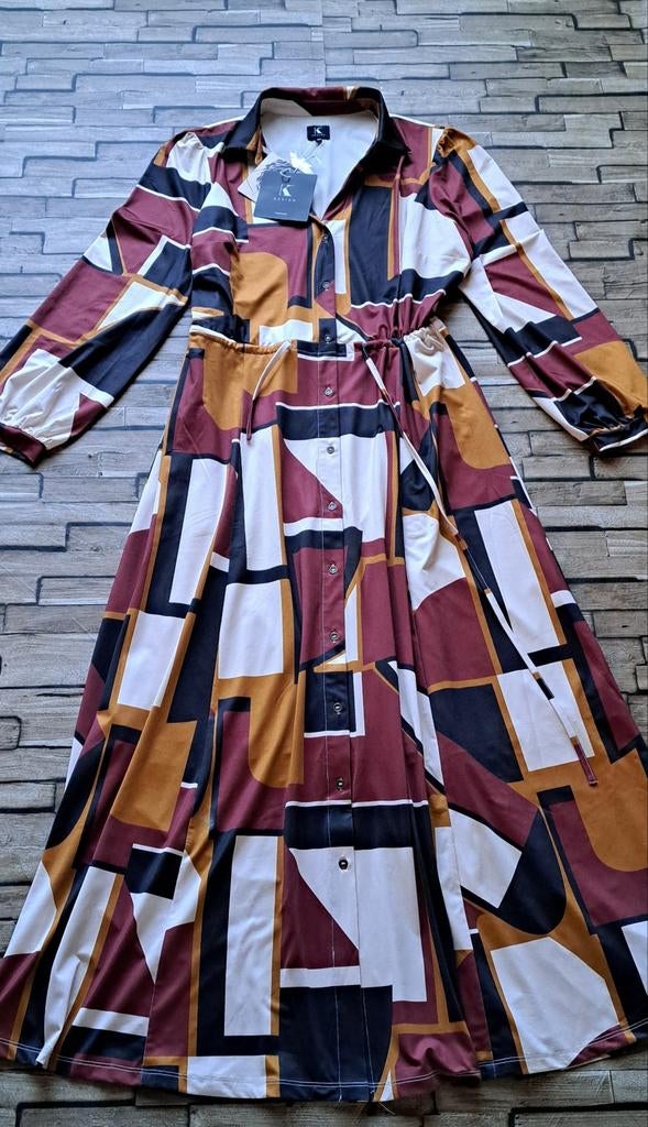 K- DESIGN- nieuwe maxi jurk 46/48, K-design, Overige kleuren, Verzenden, Maat 46/48 (XL) of groter